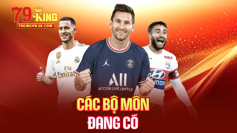 Các Bộ Môn Đang Có